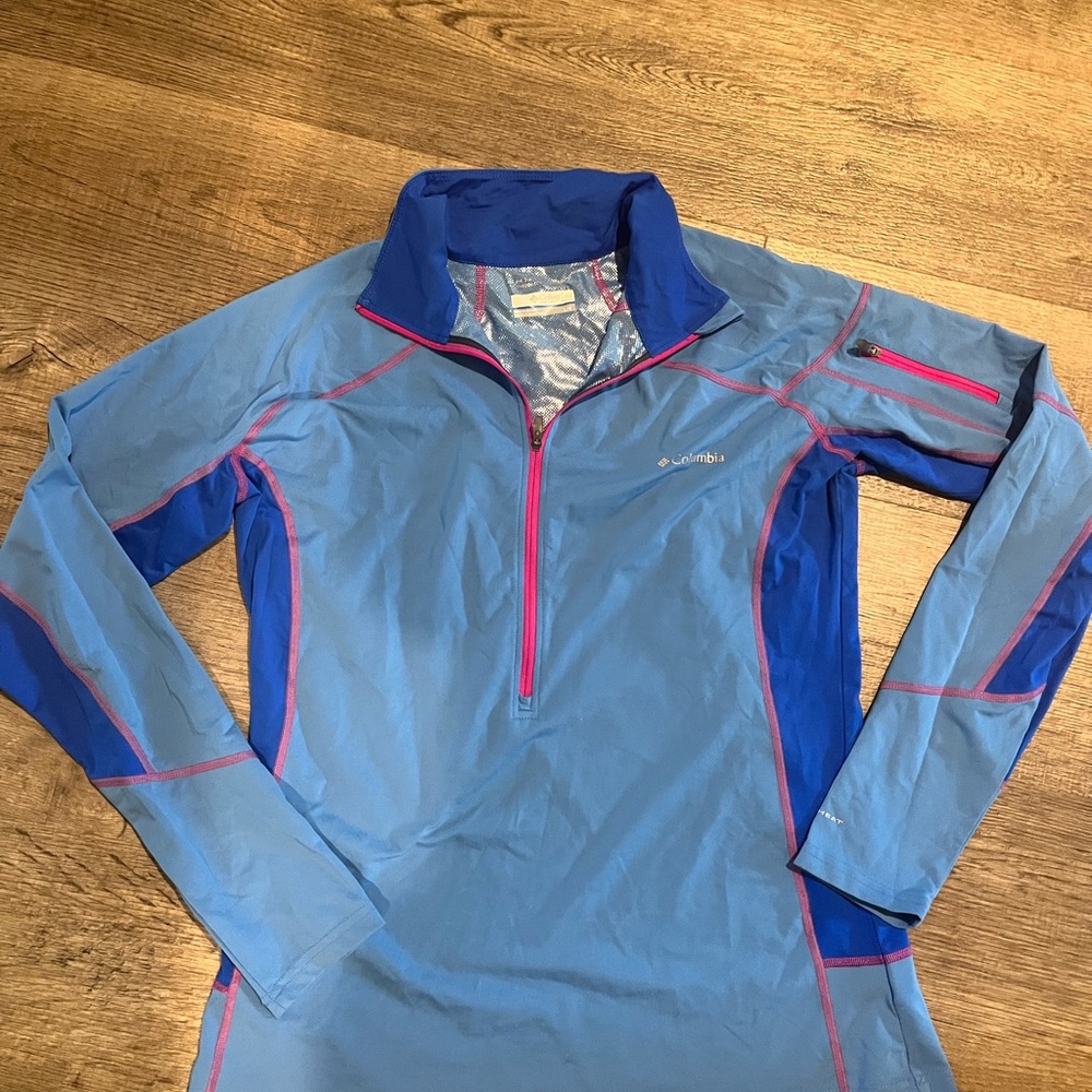 Womens Columbia quarter zip